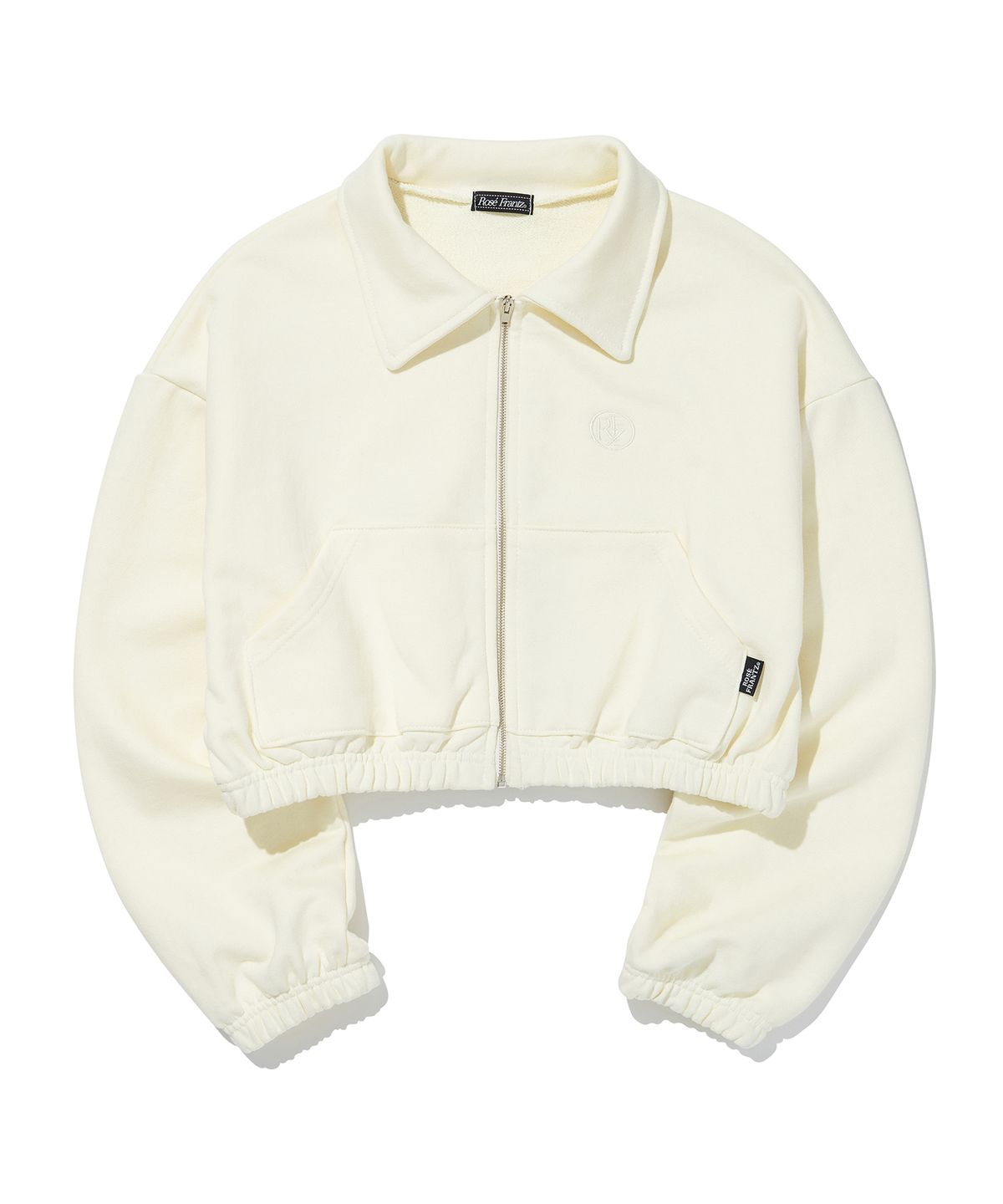 로제프란츠(ROSEFRANTZ) Crop Callar Zipup [Cream]