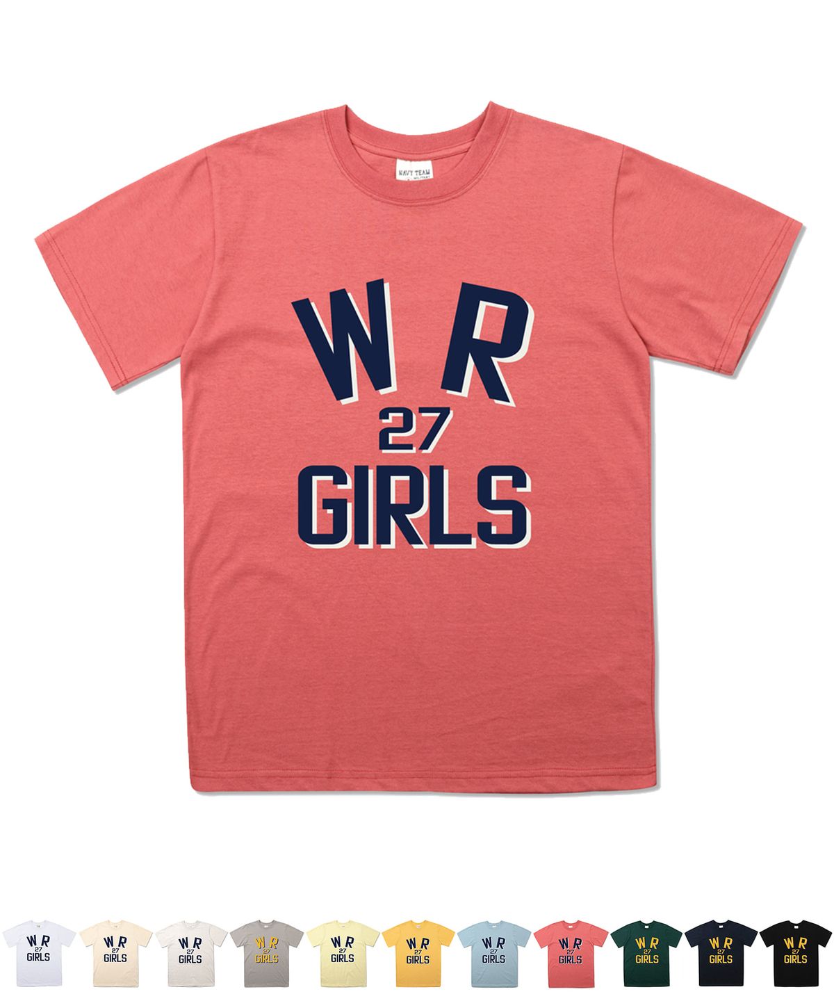 네이비팀(NAVYTEAM) NTV-WR 27 GIRLS SHORT SLEEVE