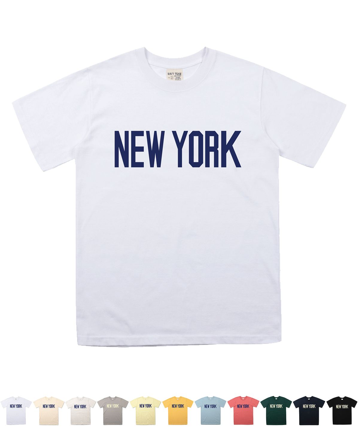 네이비팀(NAVYTEAM) NTV-NEW YORK SHORT SLEEVE