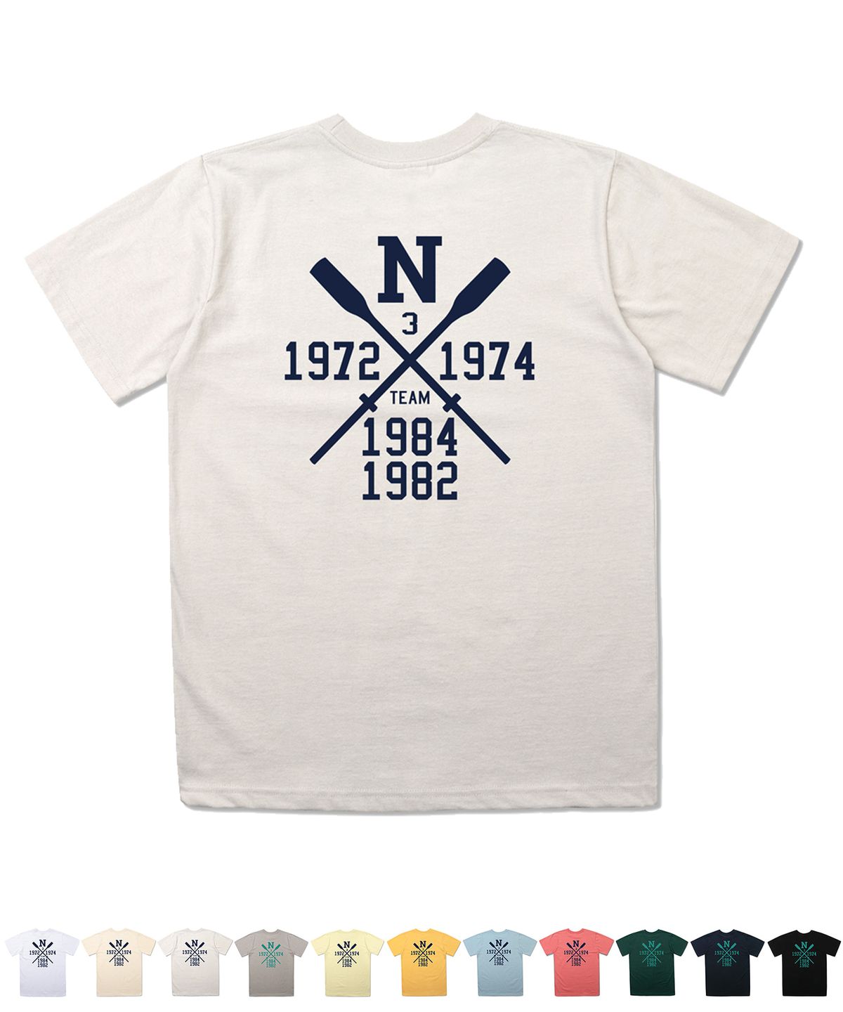 네이비팀(NAVYTEAM) NTV-N 1972 1974 1984 SHORT SLEEVE
