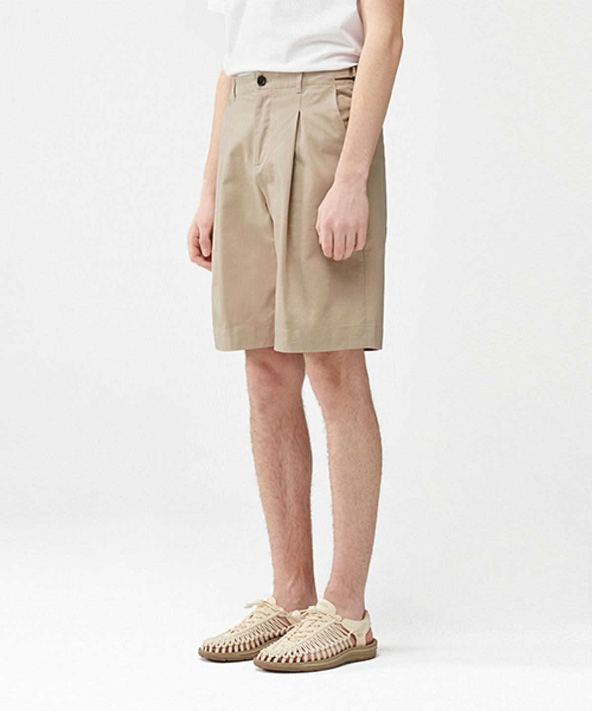 에러스익셉티드(ERRORS EXCEPTED) PT001 치노쇼츠 (Beige)