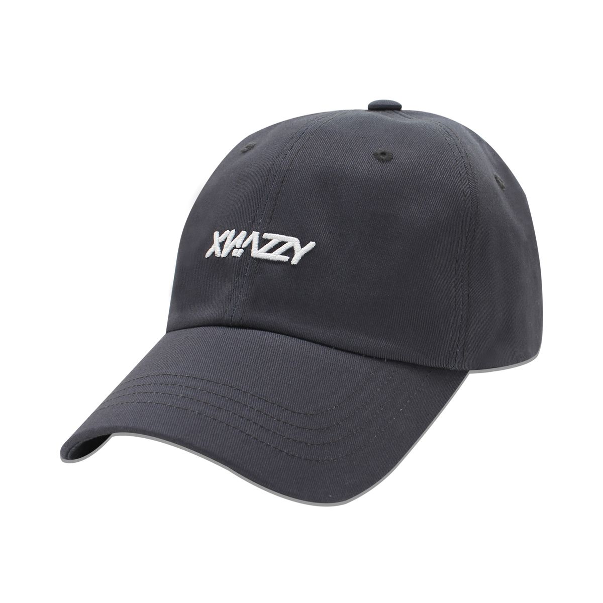 엑스네지(XNAZZY) 클래식 로고 볼캡 XN224SBACA01 [CHARCOAL]