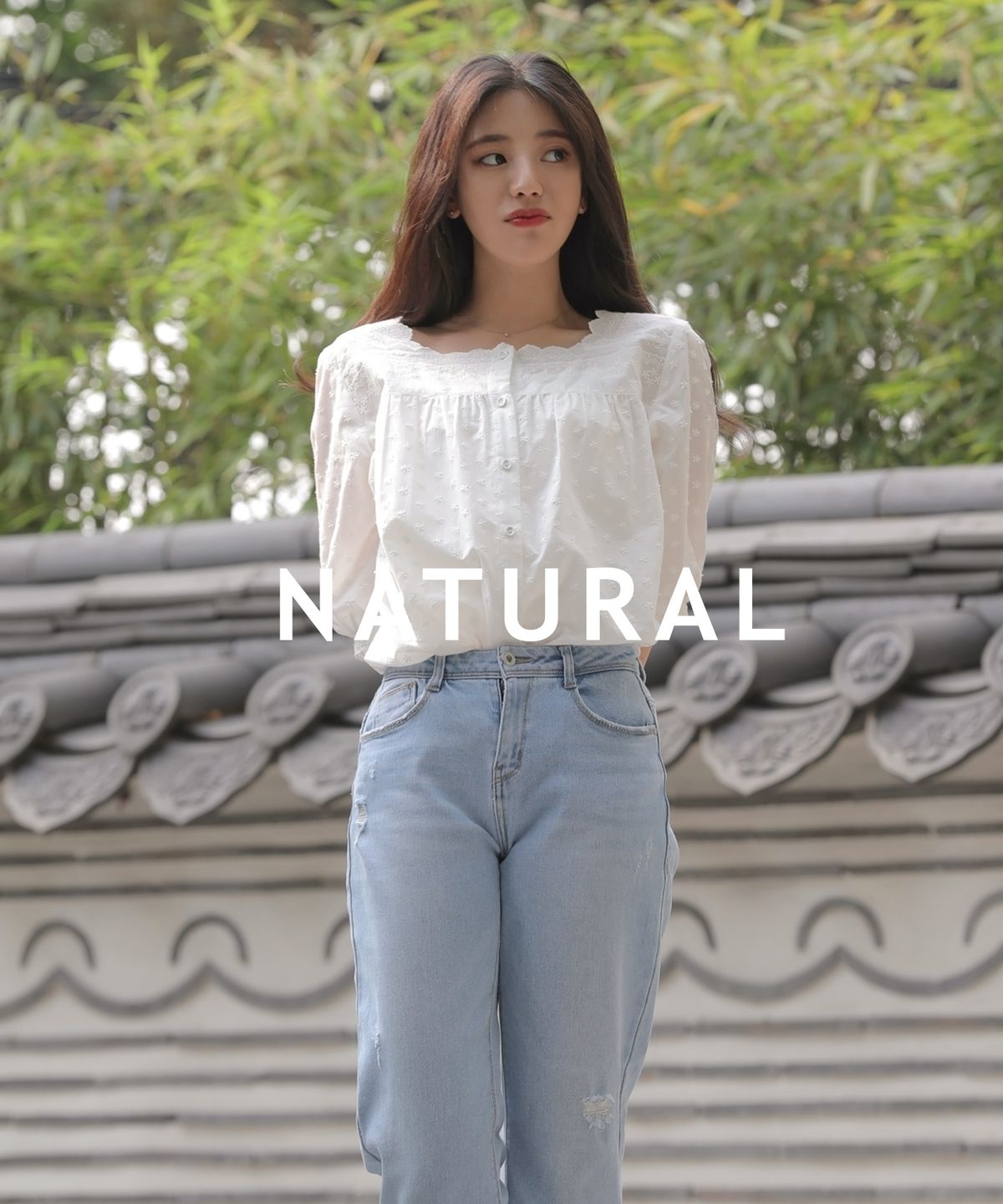 스타일바이미인(STYLEBYMIIN) 스퀘어양면블라우스