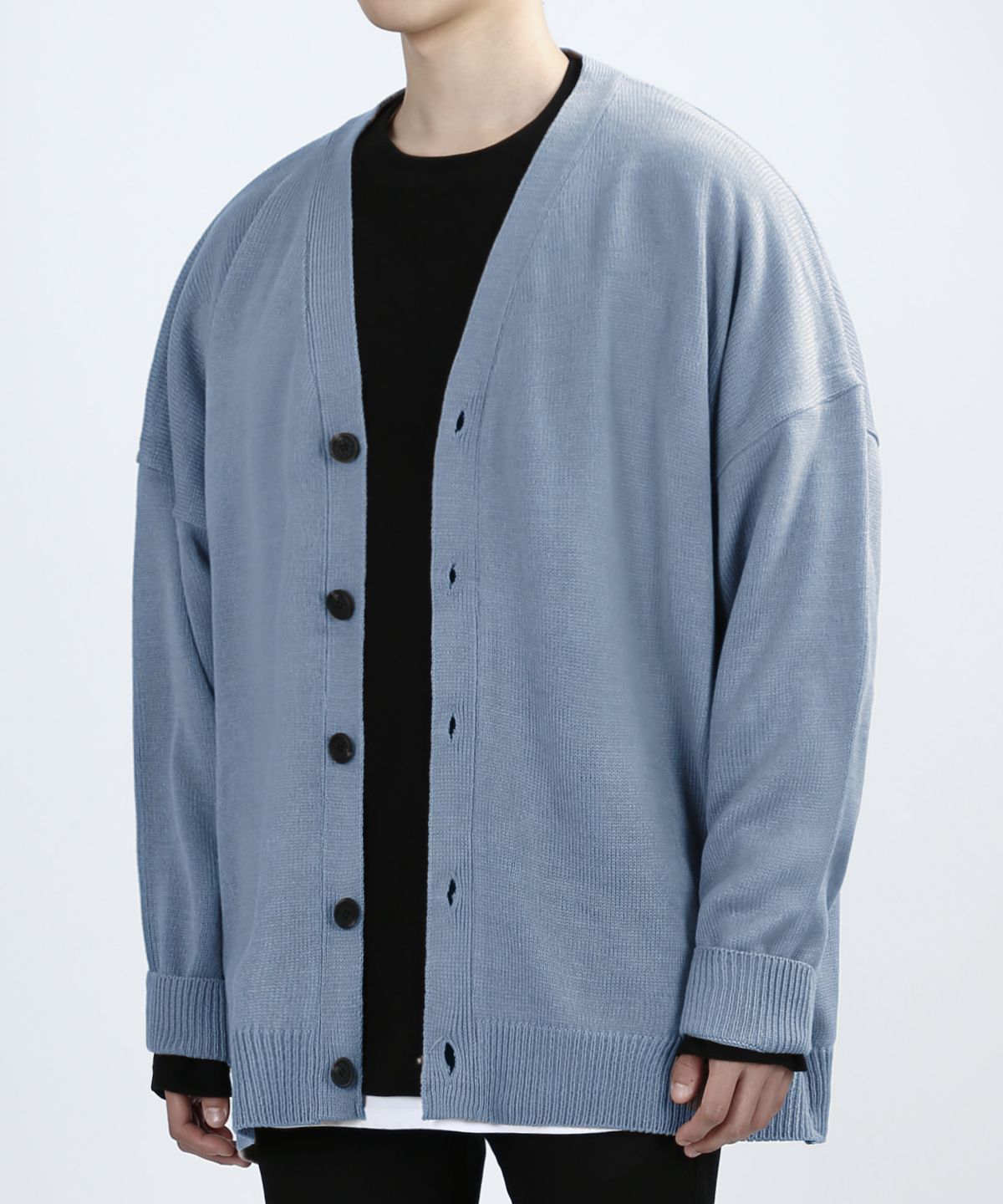 베리베인(VERYVAIN) OVERING SMART CARDIGAN (INDY BLUE)