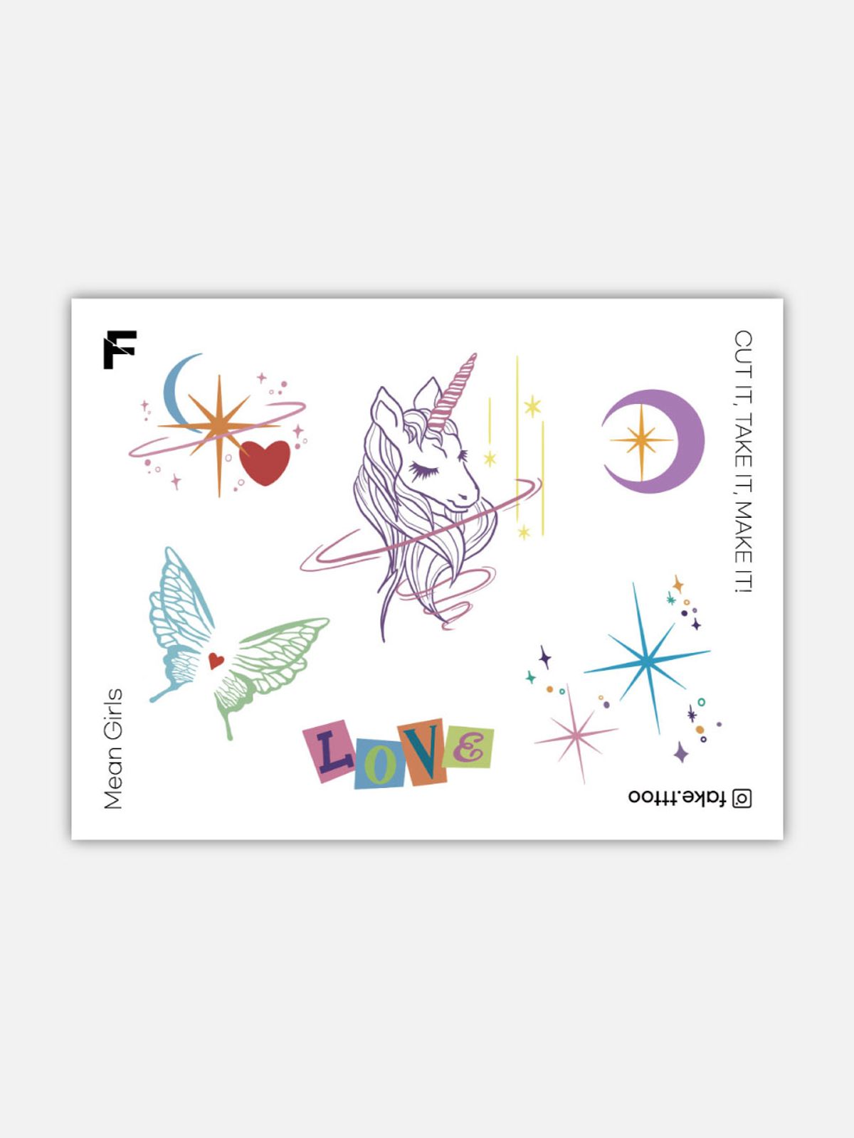 페이크타투(FAKETTT) Unicorn