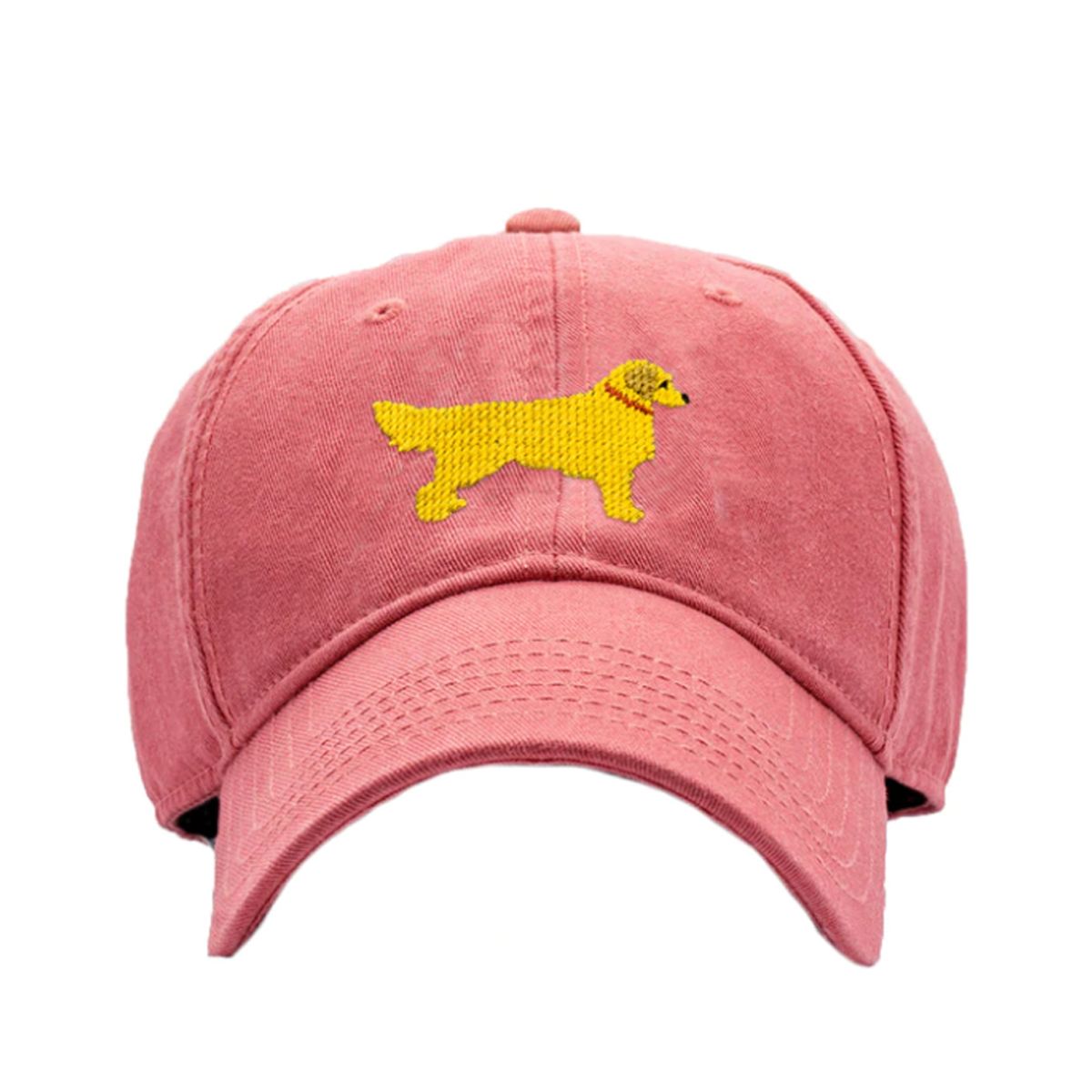 하딩레인(HARDING-LANE) Adult`s Hats Golden Retriver on Faded NE Red