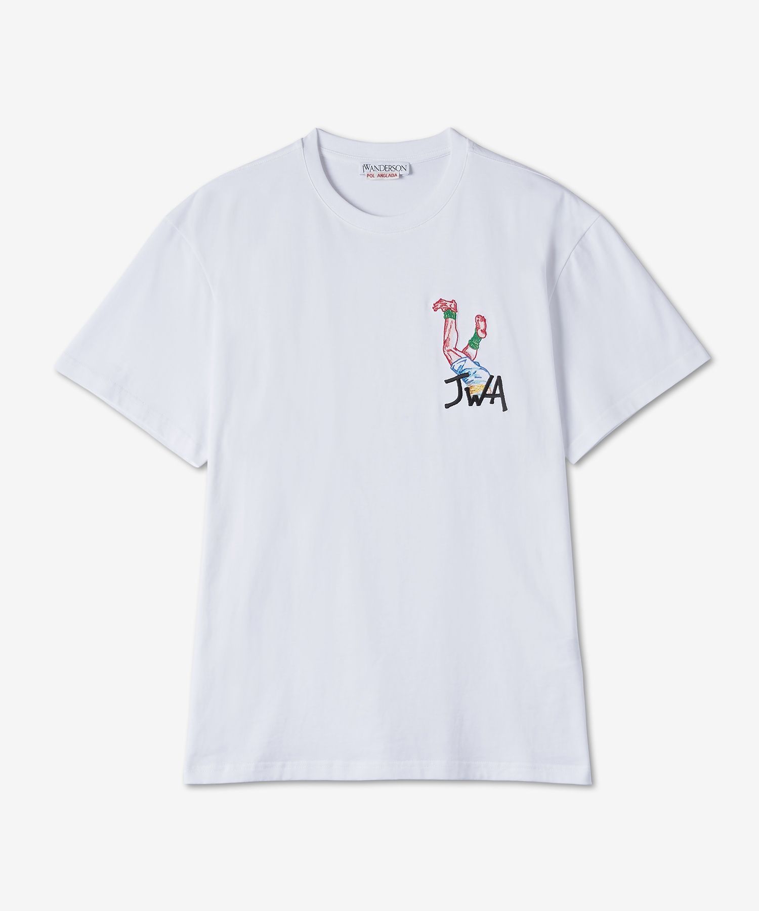 MUSINSA | J.W.ANDERSON JWA Logo Graphic Embroidered Short Sleeve T
