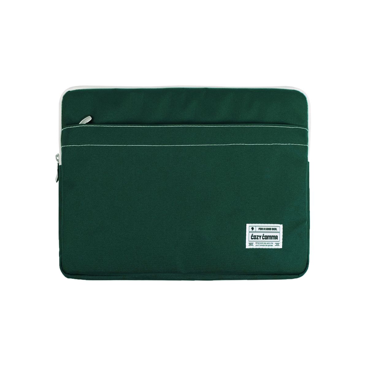 코지콤마(COZYCOMMA) 내맘대로 아이패드파우치 딥그린(2size)