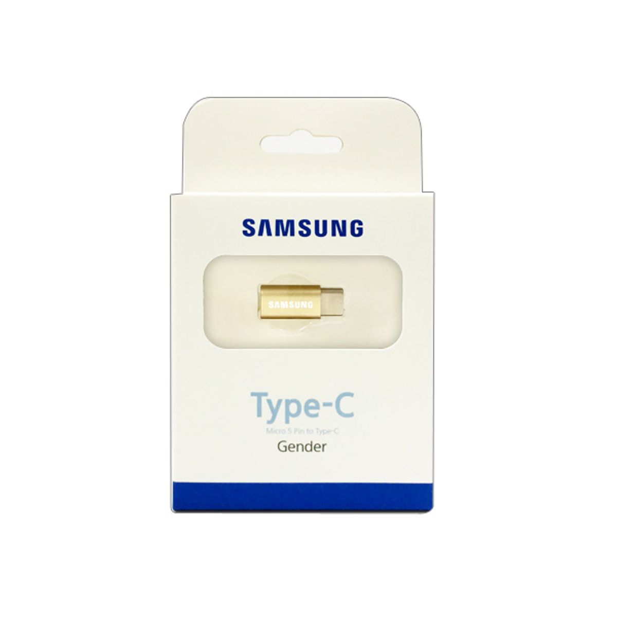 삼성전자(SAMSUNG ELECTRONICS) 삼성 C타입젠더 골드/Micro 5핀 to C/고속충전기능/SS-GD500AG