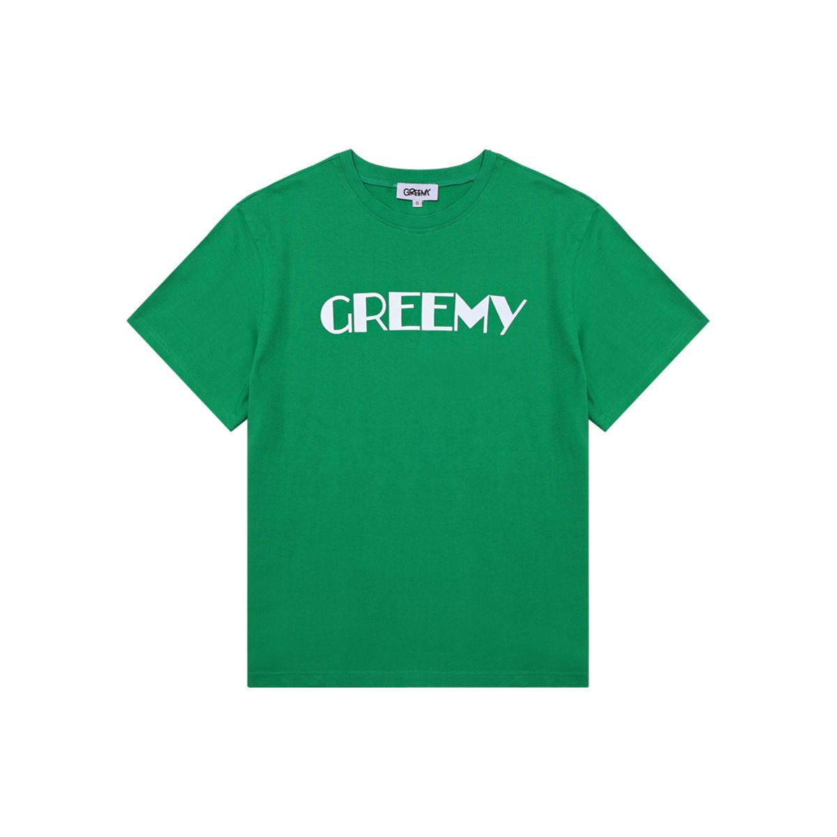 그리미(GREEMY) SIMPLE LOGO T-SHIRT(GREEN)