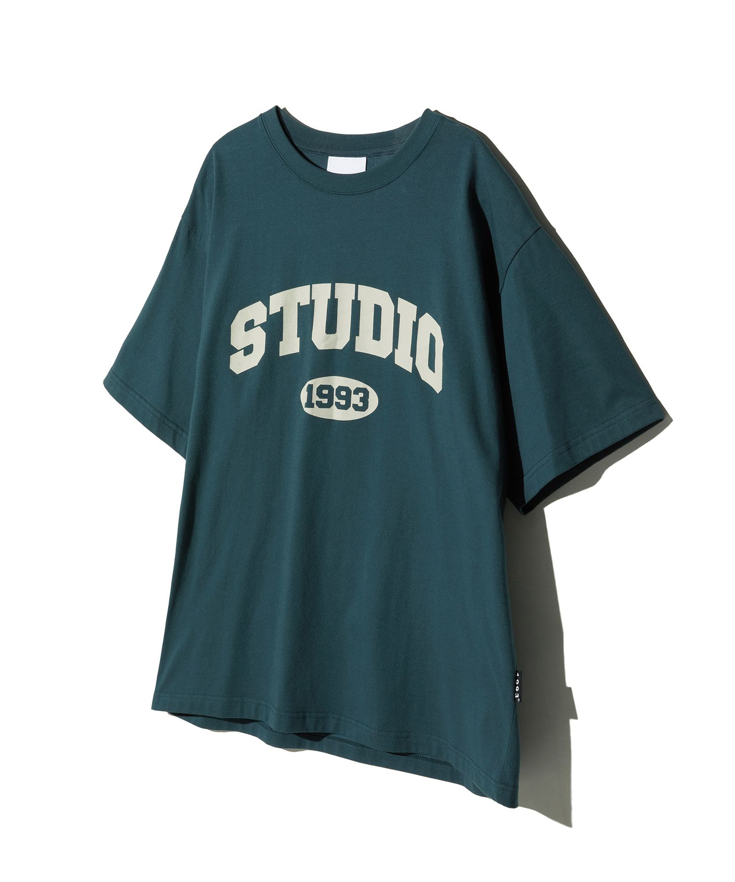 MUSINSA | 1993STUDIO Studio Arch Logo T-shirt_Green