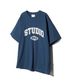 스튜디오 아치 로고 티셔츠_블루