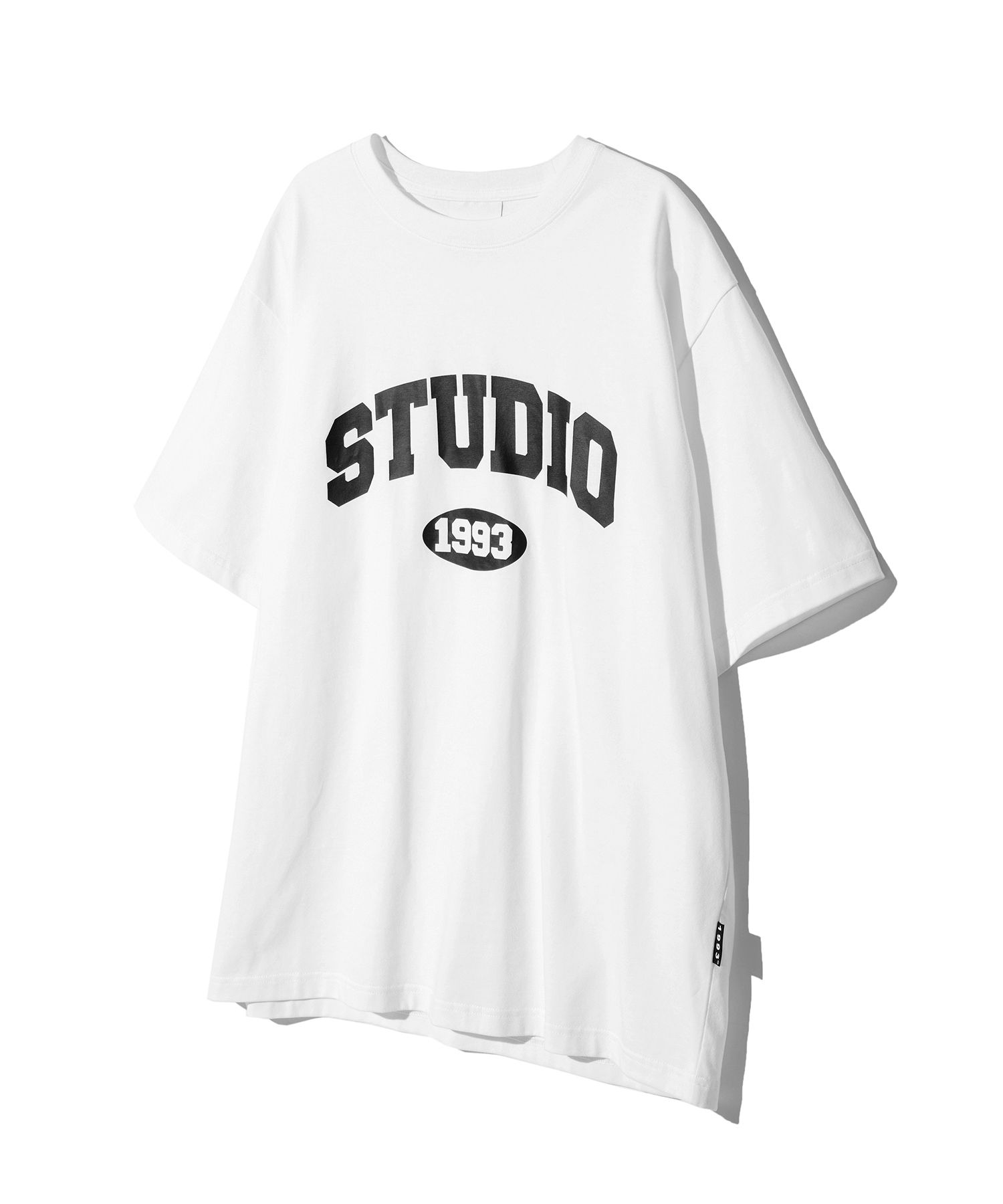【1993studio】23SS★ Authentic Arch Logo T-Shirt MUSINSA | 1993STUDIO Studio Arch Logo T-shirt_White