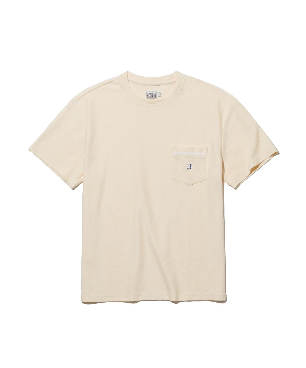 빅유니온(BIG UNION) Terry Pocket T-Shirts / CREAM