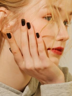 리유저블 네일팁 제트 블랙(레귤러 스퀘어)