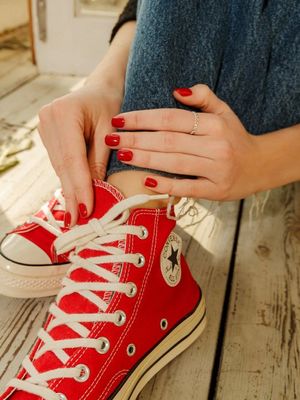 리유저블 네일팁 베스트 레드(숏 스퀘어)