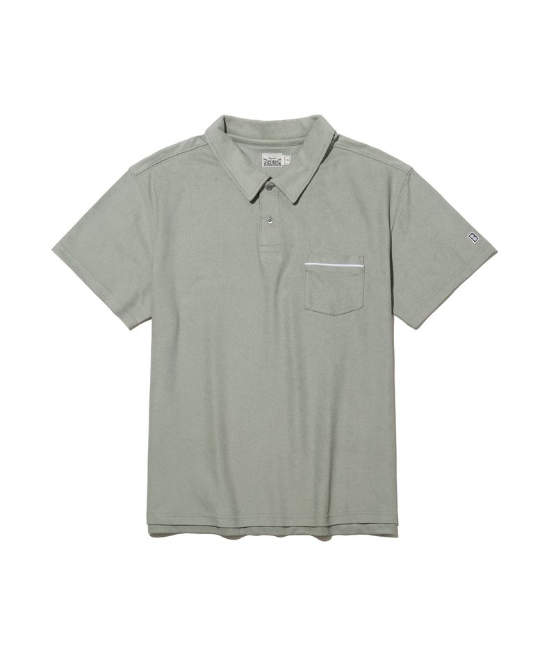 Terry PK T-Shirts / ASH KHAKI