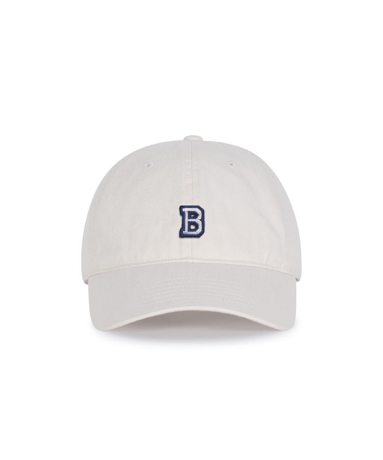 B Logo Cap / IVORY