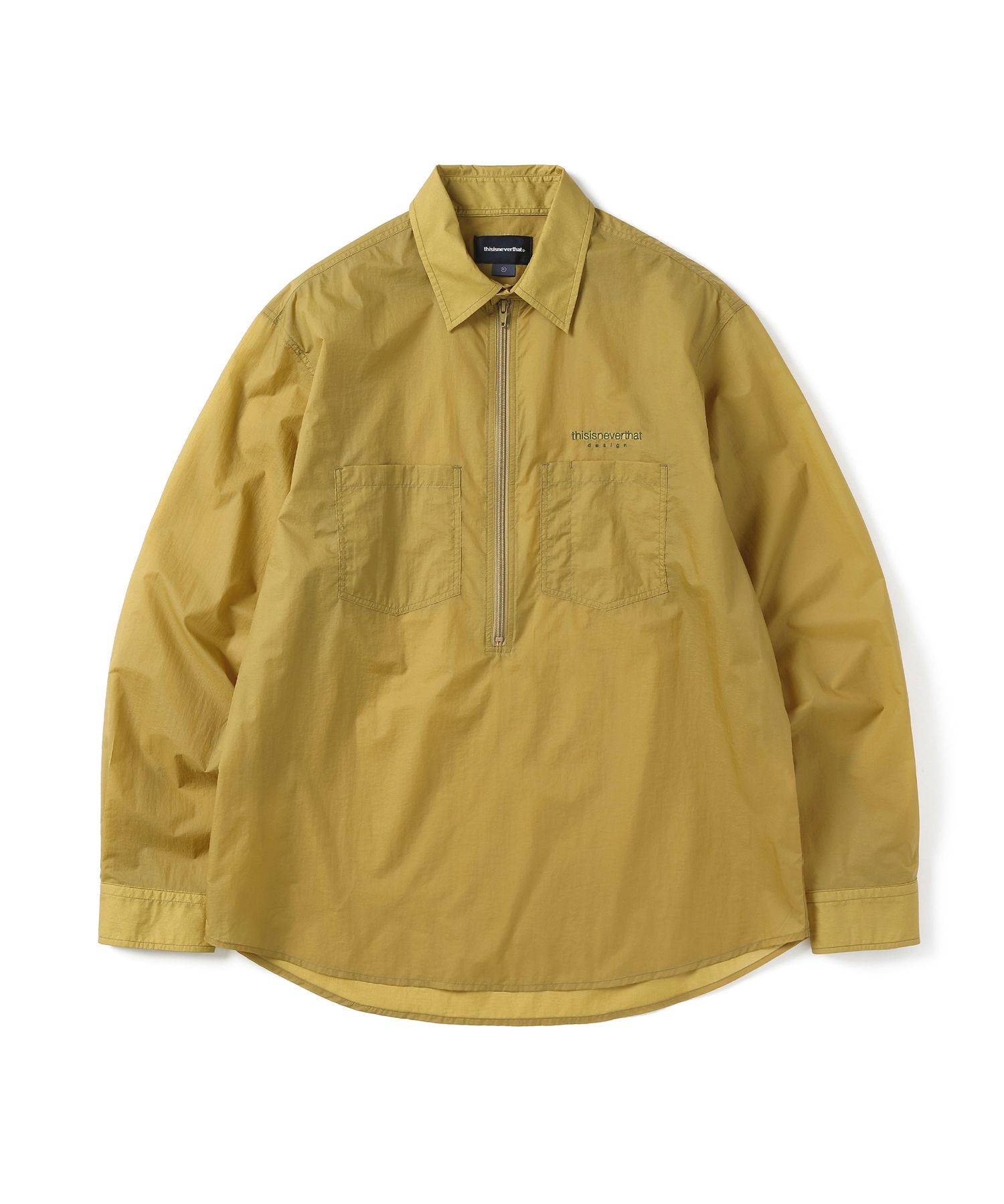 [thisisneverthat] MICRO RIPSTOP SHIRT/追跡付 MUSINSA | thisisneverthat® Micro Ripstop Shirt Mustard