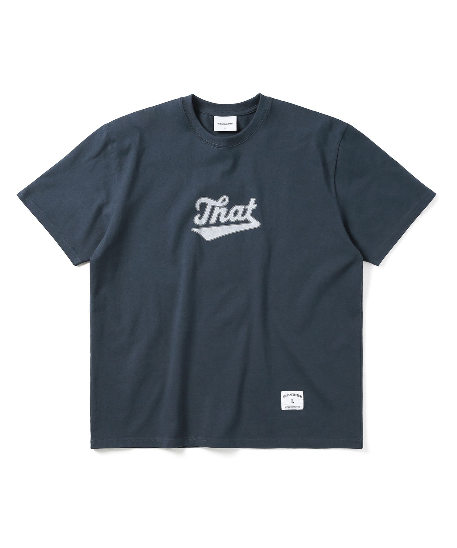 ★thisisneverthat★ That Sign W Tee Navy TN251TTSST34NAV MUSINSA | thisisneverthat® That Sign W Tee Navy