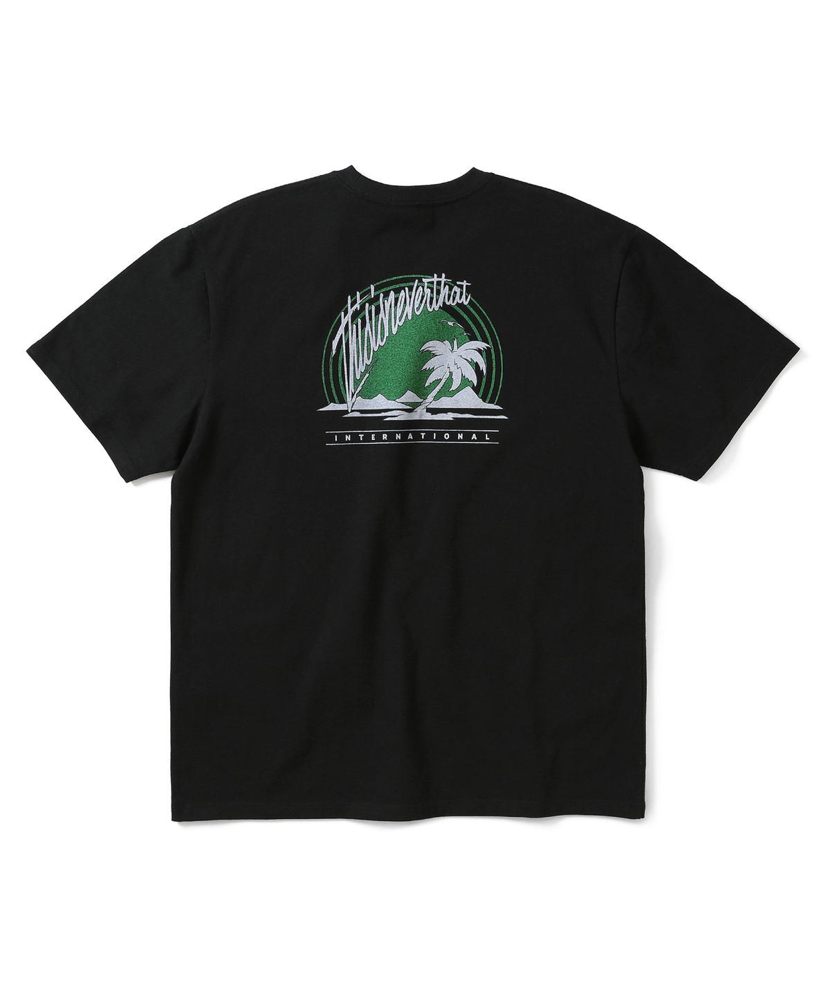 디스이즈네버댓(THISISNEVERTHAT) (SS22) Palm Tree Tee Black
