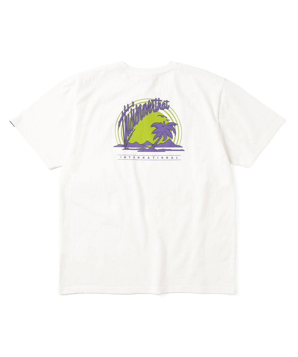 디스이즈네버댓(THISISNEVERTHAT) (SS22) Palm Tree Tee Off White