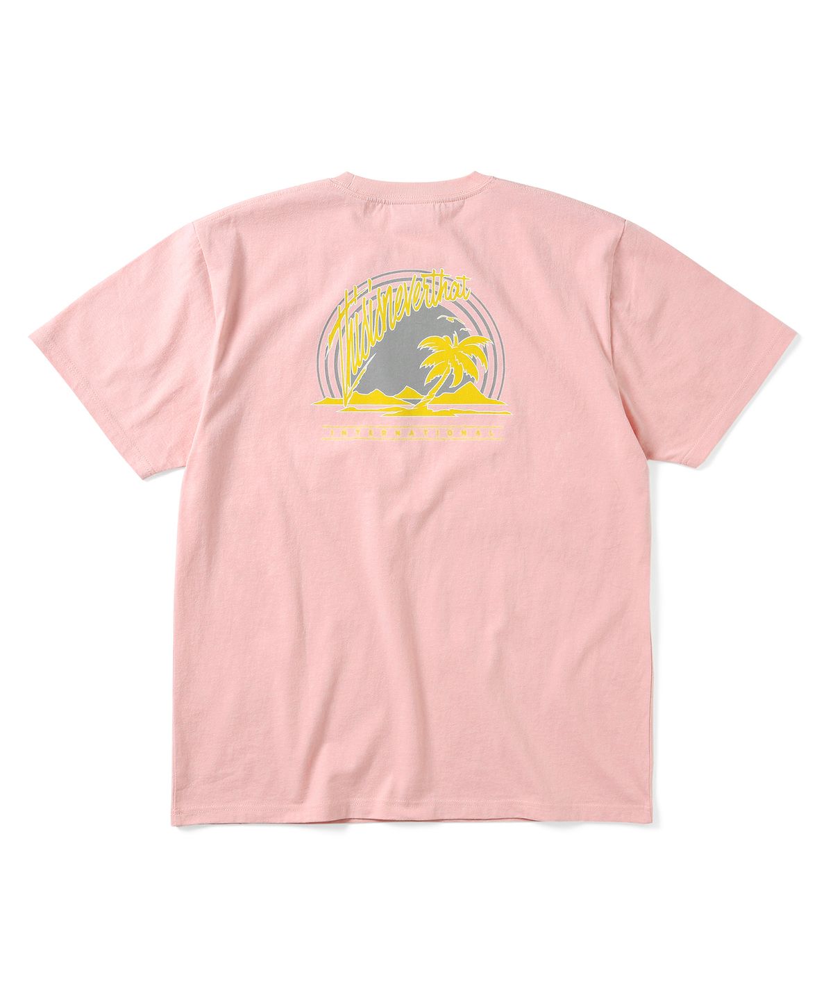 디스이즈네버댓(THISISNEVERTHAT) (SS22) Palm Tree Tee Pink