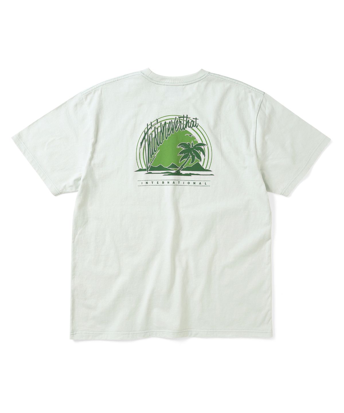 디스이즈네버댓(THISISNEVERTHAT) (SS22) Palm Tree Tee Pale Mint