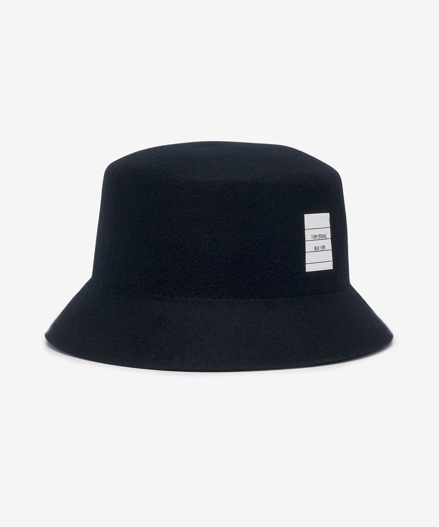 MUSINSA公式 | THOM BROWNE ソリッドフェルトシームレスバケットハット 