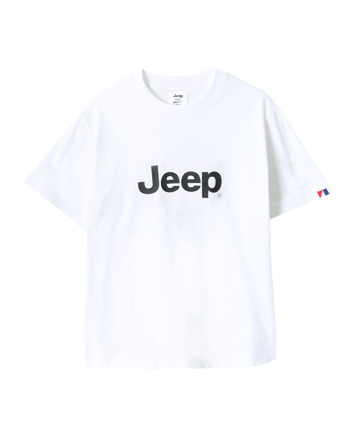 지프키즈(JEEPKIDS) 빅 지프로고 반팔티 (KQ5TSU091WH)