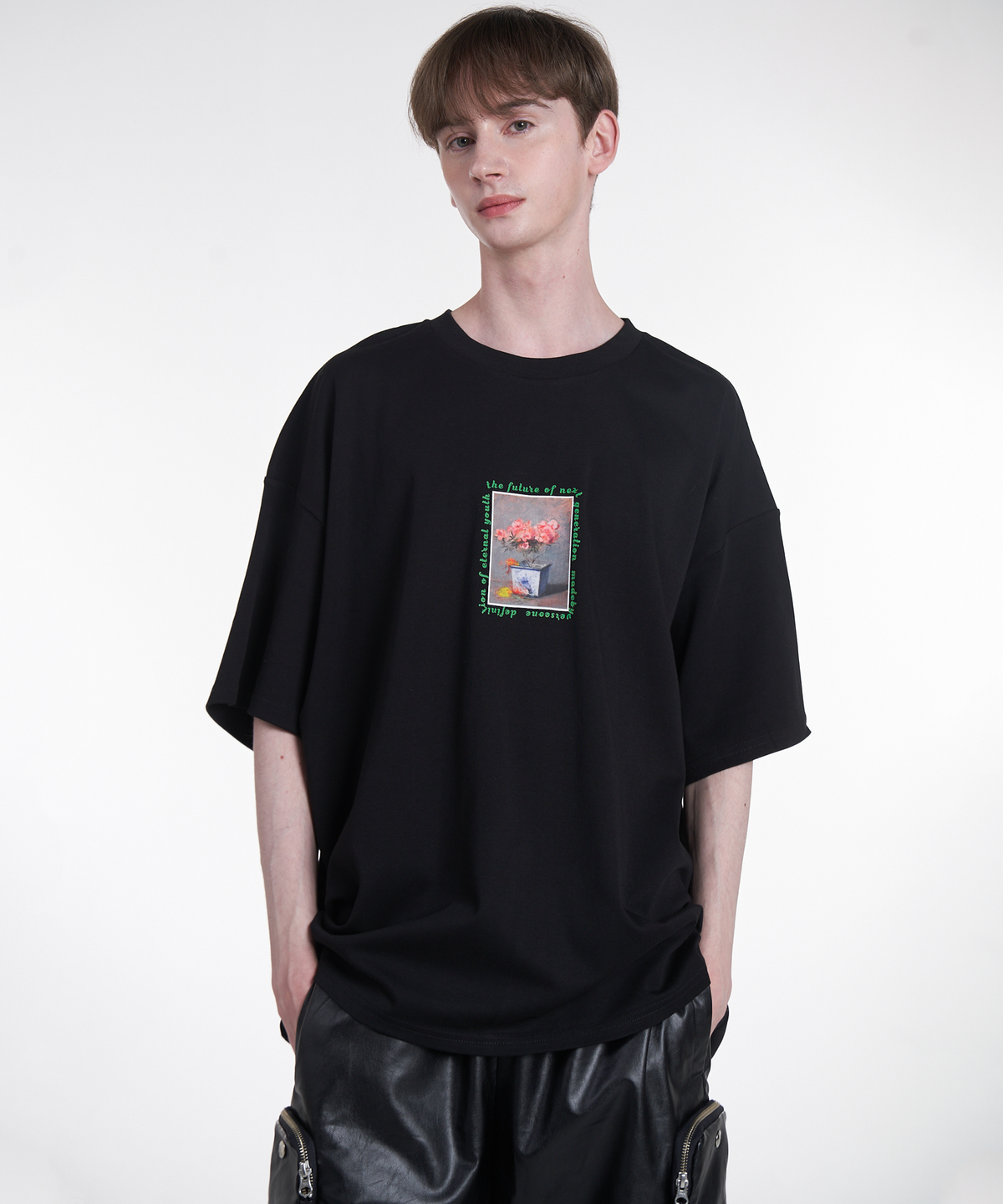 벌스원(VERSE ONE) PHOTO T-SHIRTS #1 BLACK