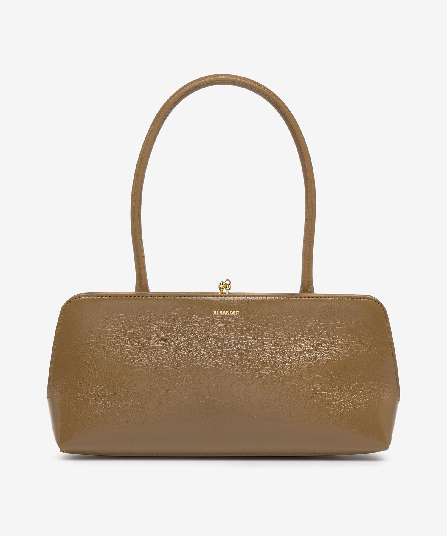 MUSINSA | JIL SANDER Small Goji Frame Tote Bag - Brown MUSINSA | JIL SANDER Small Goji Frame Tote Bag - Brown