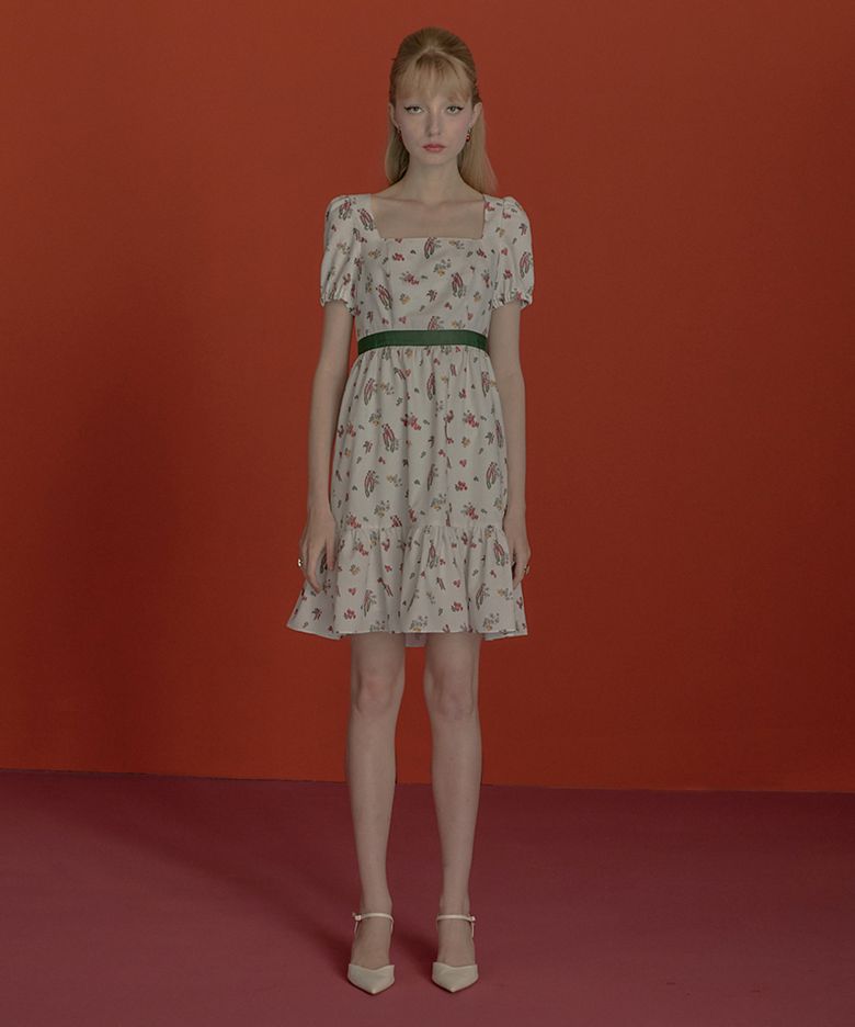 VEGGIE PRINT DRESS