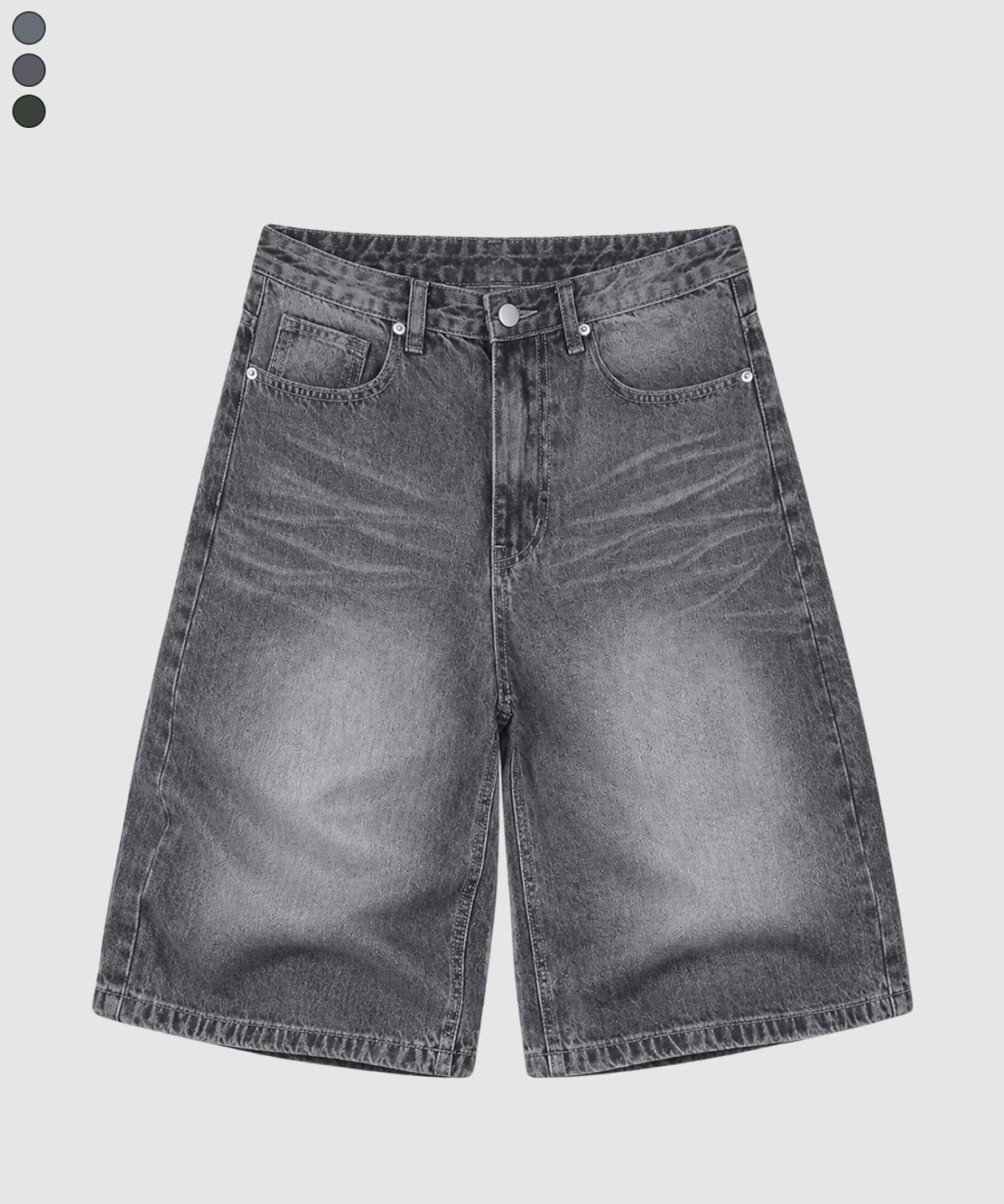 베이직라벨(BASIC LABEL) Cameron Washing Bermuda Denim Shorts 3 Color [BLSD_6001]