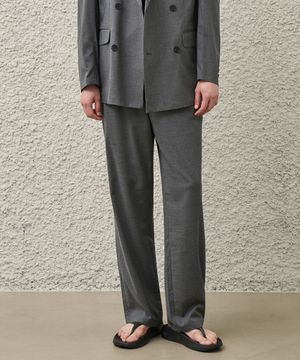 [여름] 이지케어 와이드 슬랙스 (GRAY)