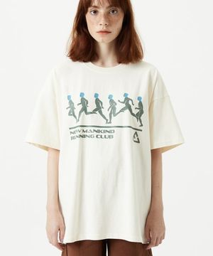 RUNNING CLUB T-SHIRTS - CREAM