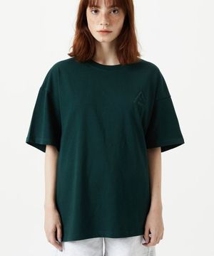 EMBOSSED LOGO T-SHIRTS - GREEN