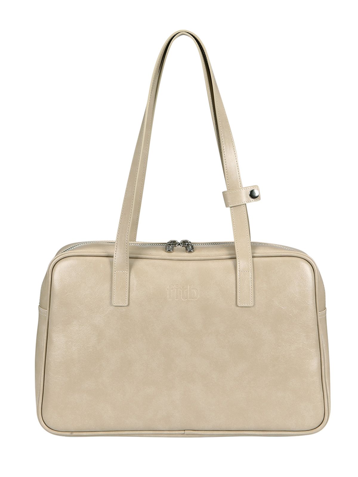 필인더블랭크(FILLINTHEBLANK) Trapezoid Shoulder Bag (oatmeal)