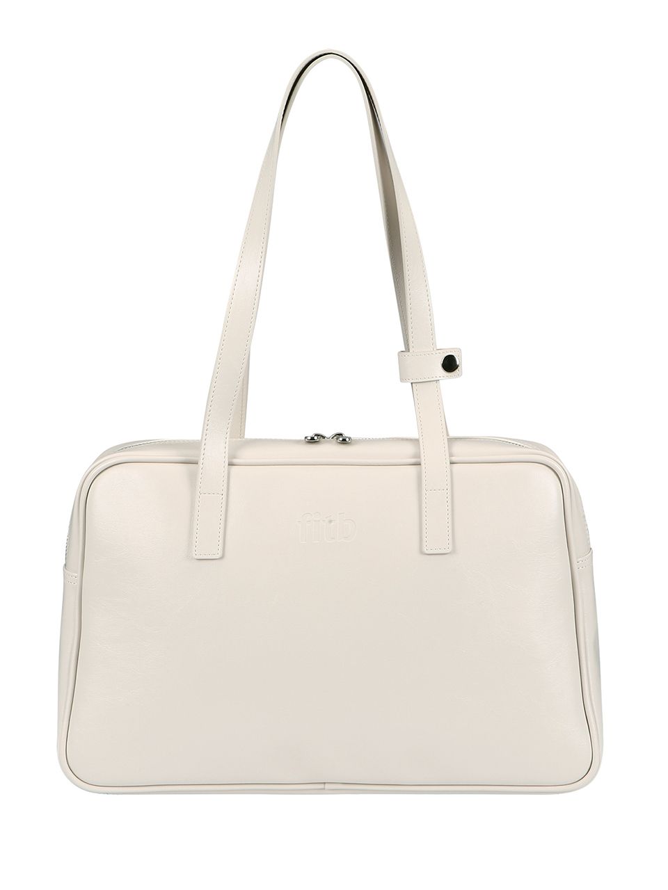MUSINSA | FILLINTHEBLANK Trapezoid Shoulder Bag (eggshell)