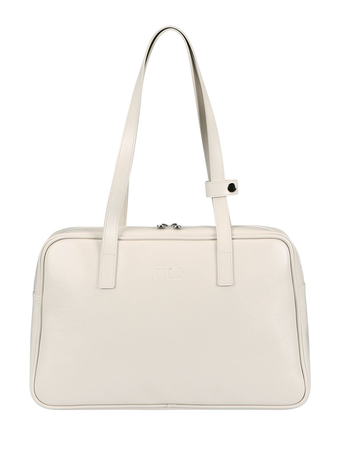 필인더블랭크(FILLINTHEBLANK) Trapezoid Shoulder Bag (eggshell)