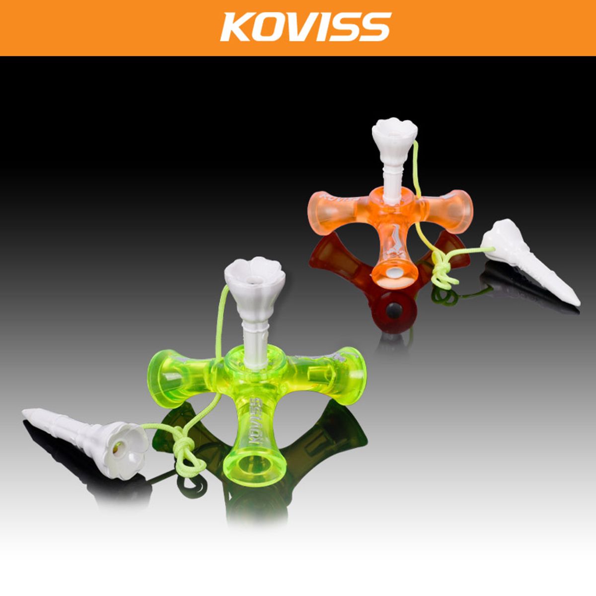 코비스(KOVISS) 높이조절 멀티샷 삼발이 골프티 올댓티 VS127 2개묶음