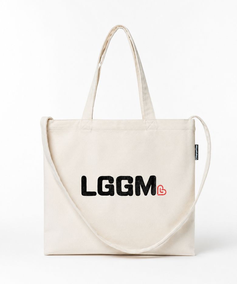 LGGM 로고 투웨이 캔버스 백 [아이보리]