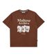 말티즈 아카이브 반팔티셔츠 브라운