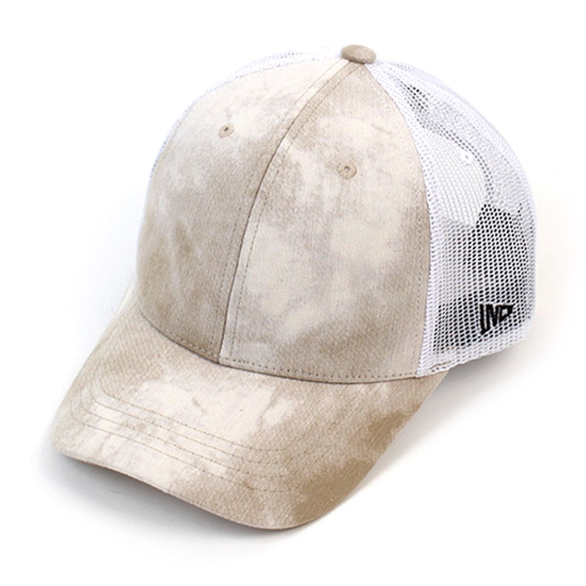 유니버셜 케미스트리(UNIVERSAL CHEMISTRY) Dyed Beige Meshcap 나염메쉬캡