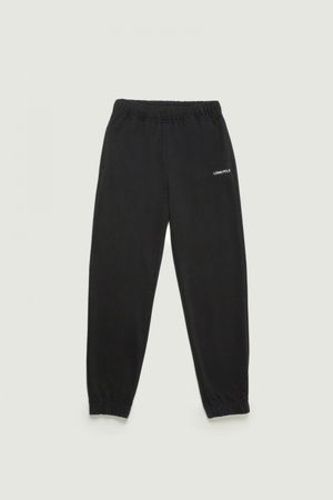 리사이클 쭈리 블랙 트레이닝 조거팬츠