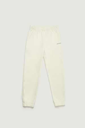 리사이클 쭈리 크림 화이트 트레이닝 조거팬츠