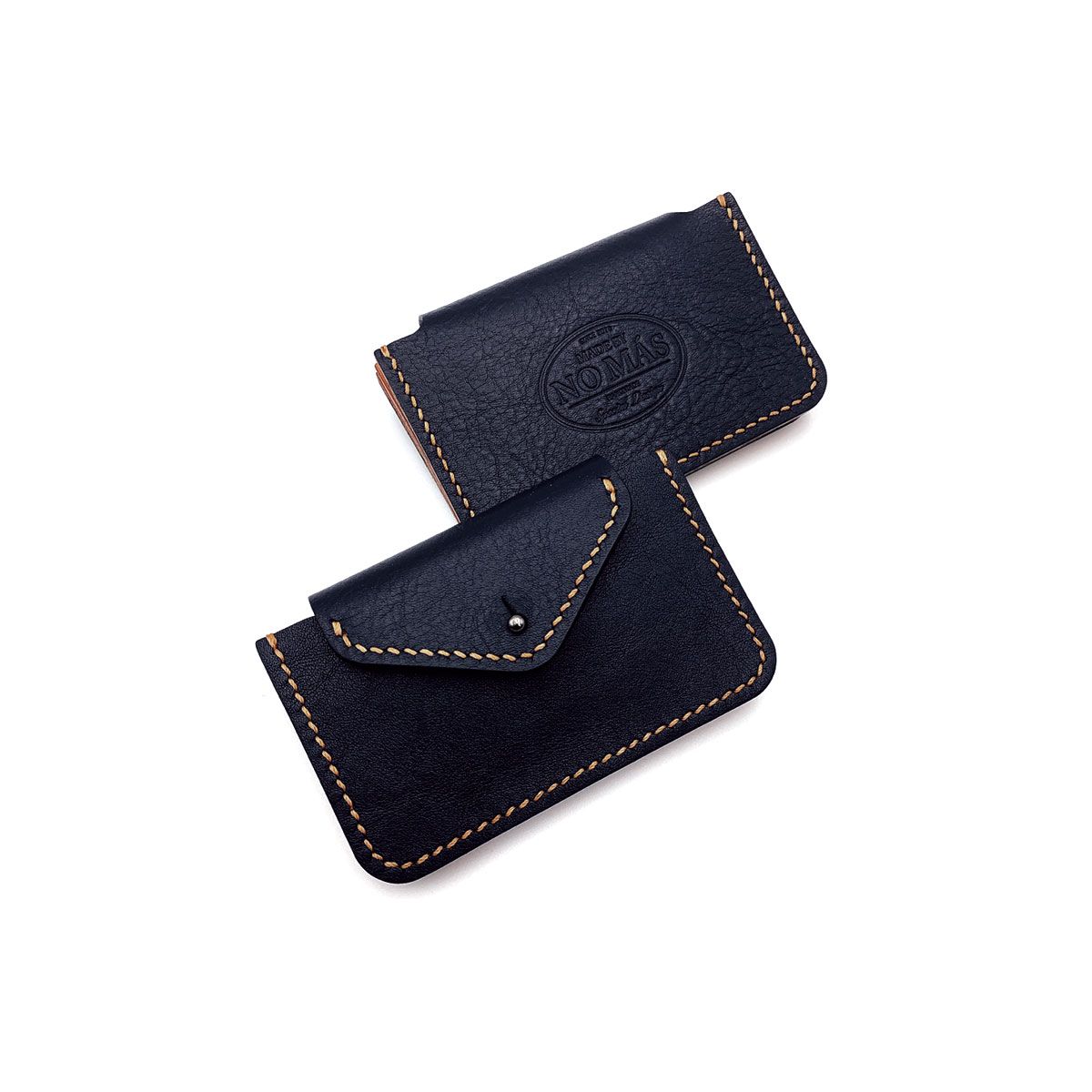 노마스(NO MAS) ACCORDION CARD CASE (NAVY)