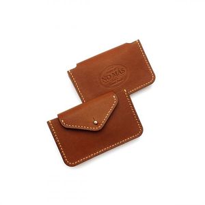 ACCORDION CARD CASE (BROWN)