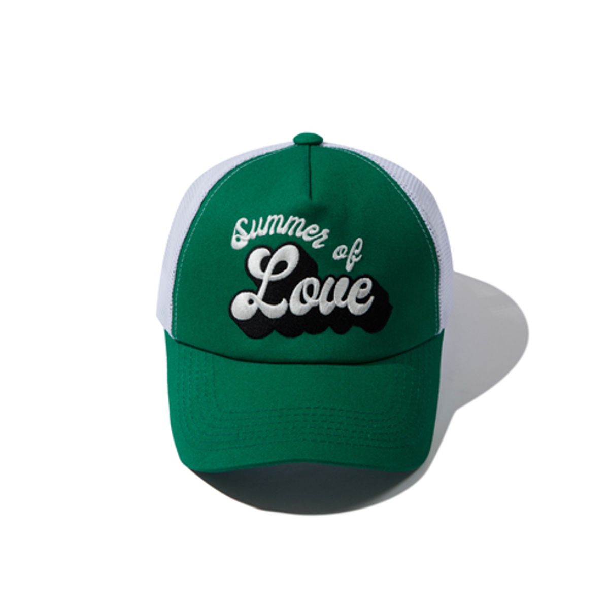 크루치(KRUCHI) SUMMER OF LOVE MESH CAP (GREEN)
