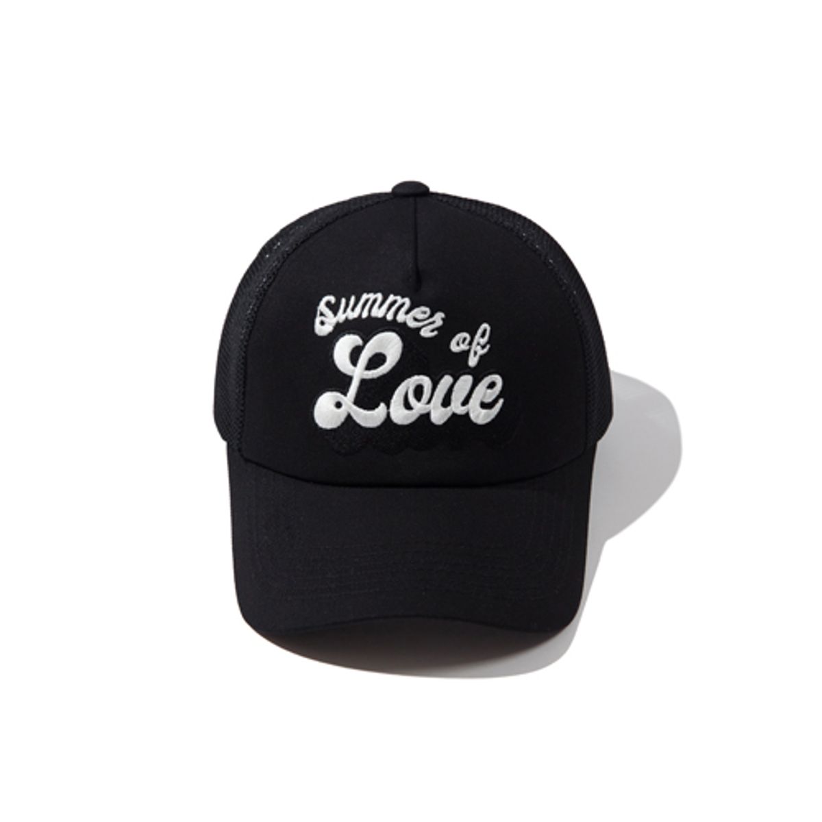 크루치(KRUCHI) SUMMER OF LOVE MESH CAP (BLACK)